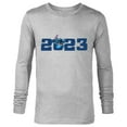 thumbnail image 1 of Disney Stitch 2023 Celebration 100th Anniversary New Year - Long Sleeve T-Shirt for Men - Customized-Athletic Heather, 1 of 5