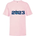 thumbnail image 1 of Disney Stitch 2023 Celebration 100th Anniversary New Year - Short Sleeve T-Shirt for Kids - Customized-Soft Pink, 1 of 5