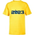 thumbnail image 1 of Disney Stitch 2023 Celebration 100th Anniversary New Year - Short Sleeve T-Shirt for Kids - Customized-Yellow, 1 of 5