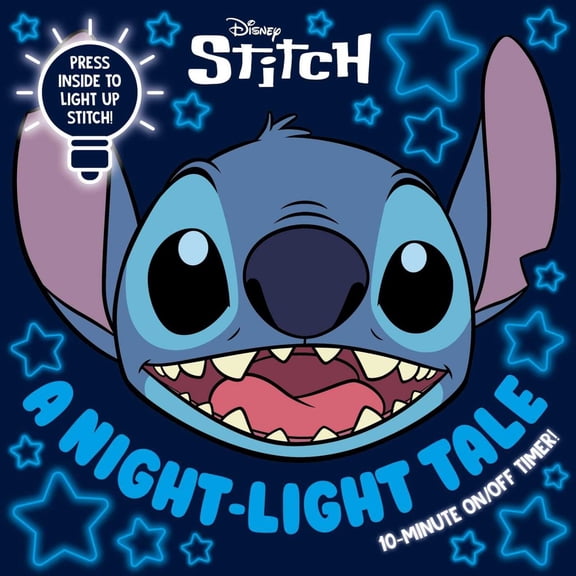 Disney Stitch: a Night-Light Tale: Press Stitch for a 10-Minute Night-Light Storytime (Board Book)