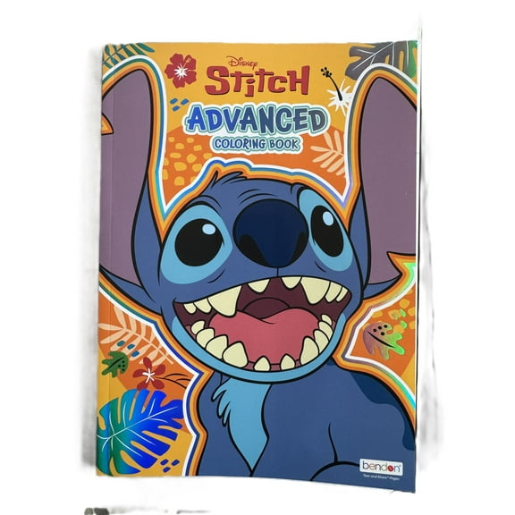 Disney Stitch Advanged Coloring Book 5.75" x 0.10" x 8.25", age 3+