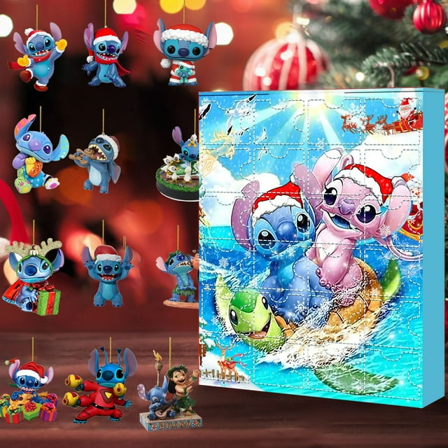 Disney Stitch Advent Calendar Christmas Stitch Advent Calendars 2024