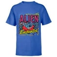 thumbnail image 1 of Disney Stitch Alien Encounter - Short Sleeve T-Shirt for Kids - Customized-Royal, 1 of 5