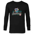 thumbnail image 1 of Disney Stitch Aloha Christmas Holiday Standard - Long Sleeve T-Shirt for Men – Customized-Black, 1 of 5