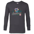 thumbnail image 1 of Disney Stitch Aloha Christmas Holiday Standard - Long Sleeve T-Shirt for Men – Customized-Charcoal Heather, 1 of 5