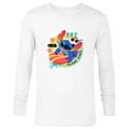 thumbnail image 1 of Disney Stitch Aloha Island Vibes - Long Sleeve T-Shirt for Men - Customized-White, 1 of 5
