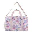 thumbnail image 1 of Disney Stitch & Angel 18" Pink Duffle Bag, 1 of 7