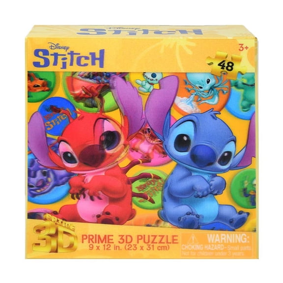 Disney Stitch & Angel 48pc Puzzle 9" x 12"