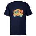 thumbnail image 1 of Disney Stitch & Angel Beach Vibes Hawai'i Surfin' Sweeties - Short Sleeve T-Shirt for Kids - Customized-Navy, 1 of 5
