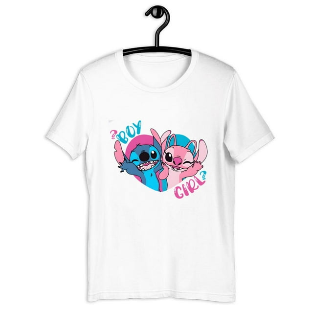 Disney Stitch Angel Gender Reveal Shirt Keeper Of The Gender Shirt Disney Stitch Angel Gender Reveal Shirt Keeper Of The Gender Shirt