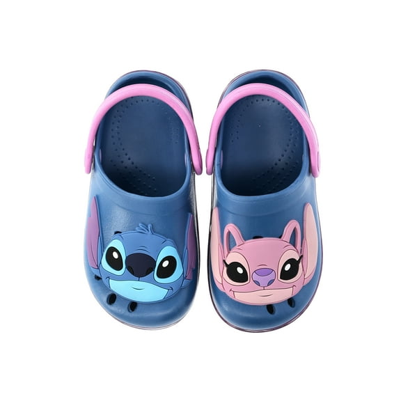 Disney Stitch & Angel Toddler Girls Comfort Clog Sandals