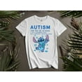 thumbnail image 1 of Disney Stitch Autism Definition T-shirt Unisex, S-5XL, 1 of 4