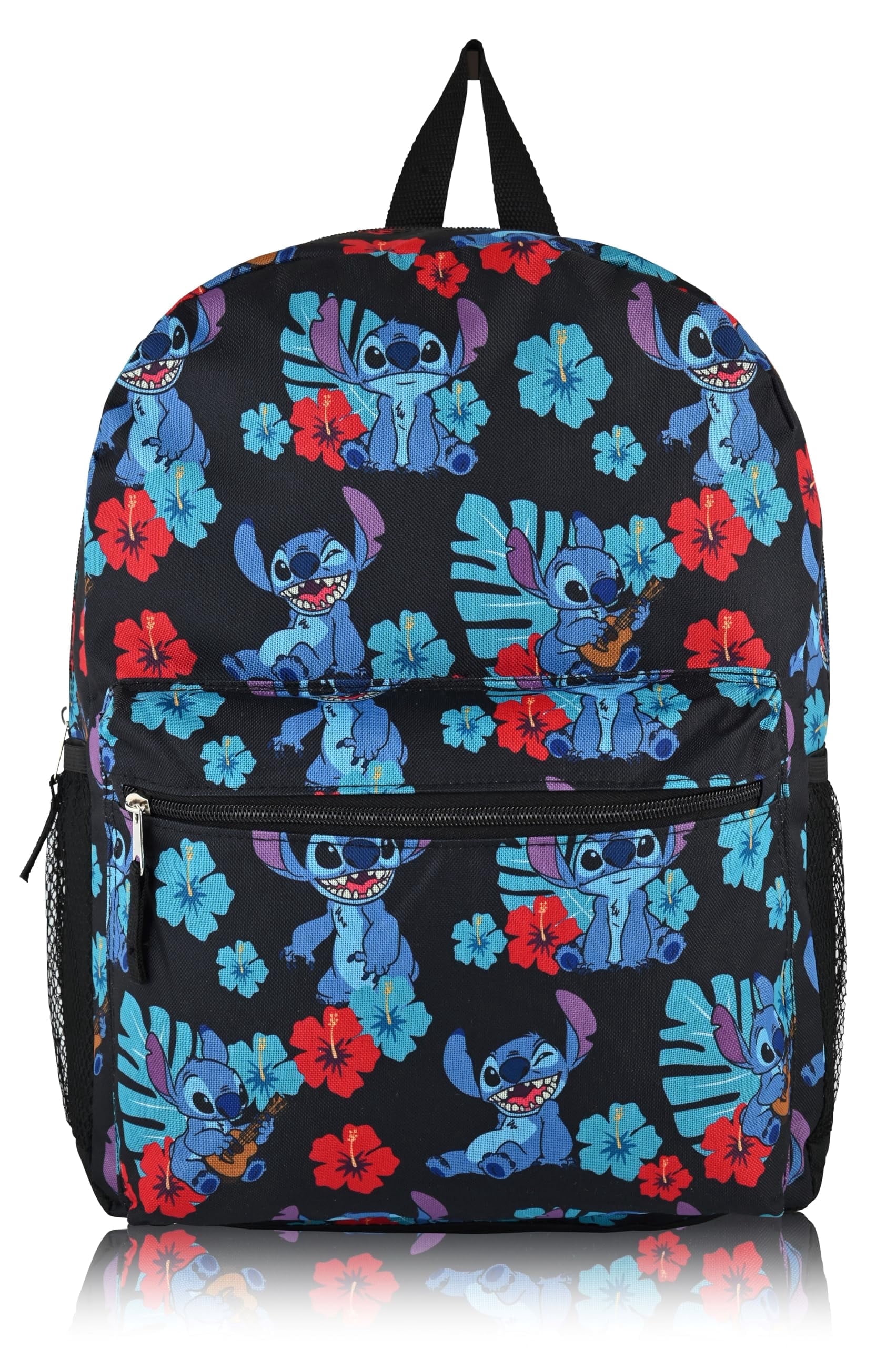 Disney Stitch Backpack for Girls, Boys, Toddler Backpack | Stitch Backpack for School | 16" Small Kids Bookbag Knapsack for Girls, Boys, Toddlers | Stitch Bag Cute Backpack