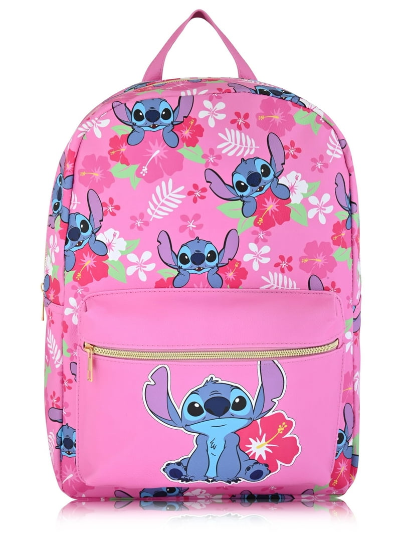 Disney Stitch Backpack for Women, Men, Unisex Cute PU