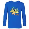 thumbnail image 1 of Disney Stitch Beach Vibes 626 Alien Fun in the Sun - Long Sleeve T-Shirt for Men - Customized-Navy, 1 of 5