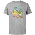 thumbnail image 1 of Disney Stitch Beach Vibes 626 Alien Fun in the Sun - Short Sleeve Cotton T-Shirt for Adults - Customized-Athletic Heather, 1 of 5