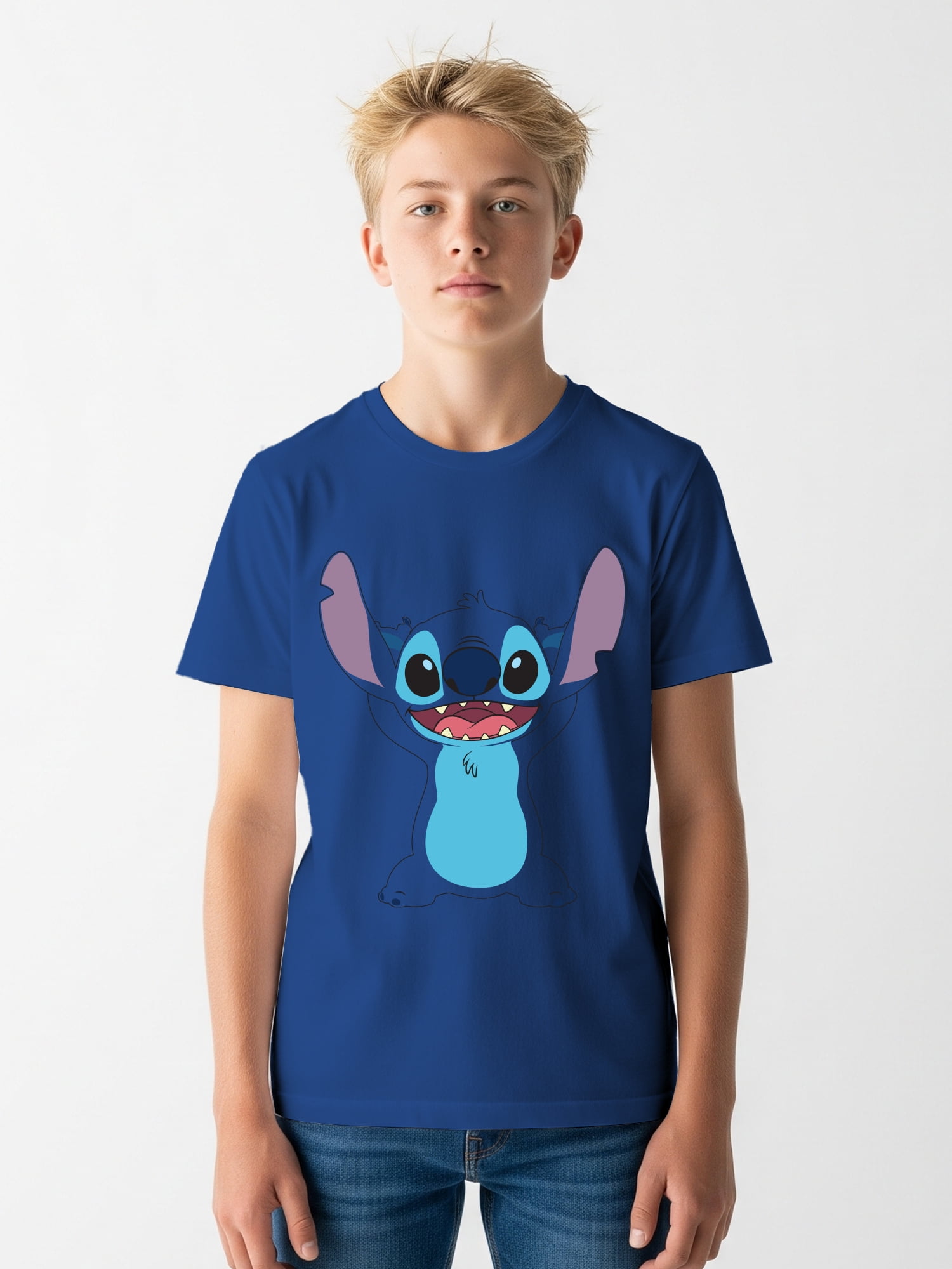 Disney Stitch Belly Graphic Costume T Shirt Sizes XS XXL