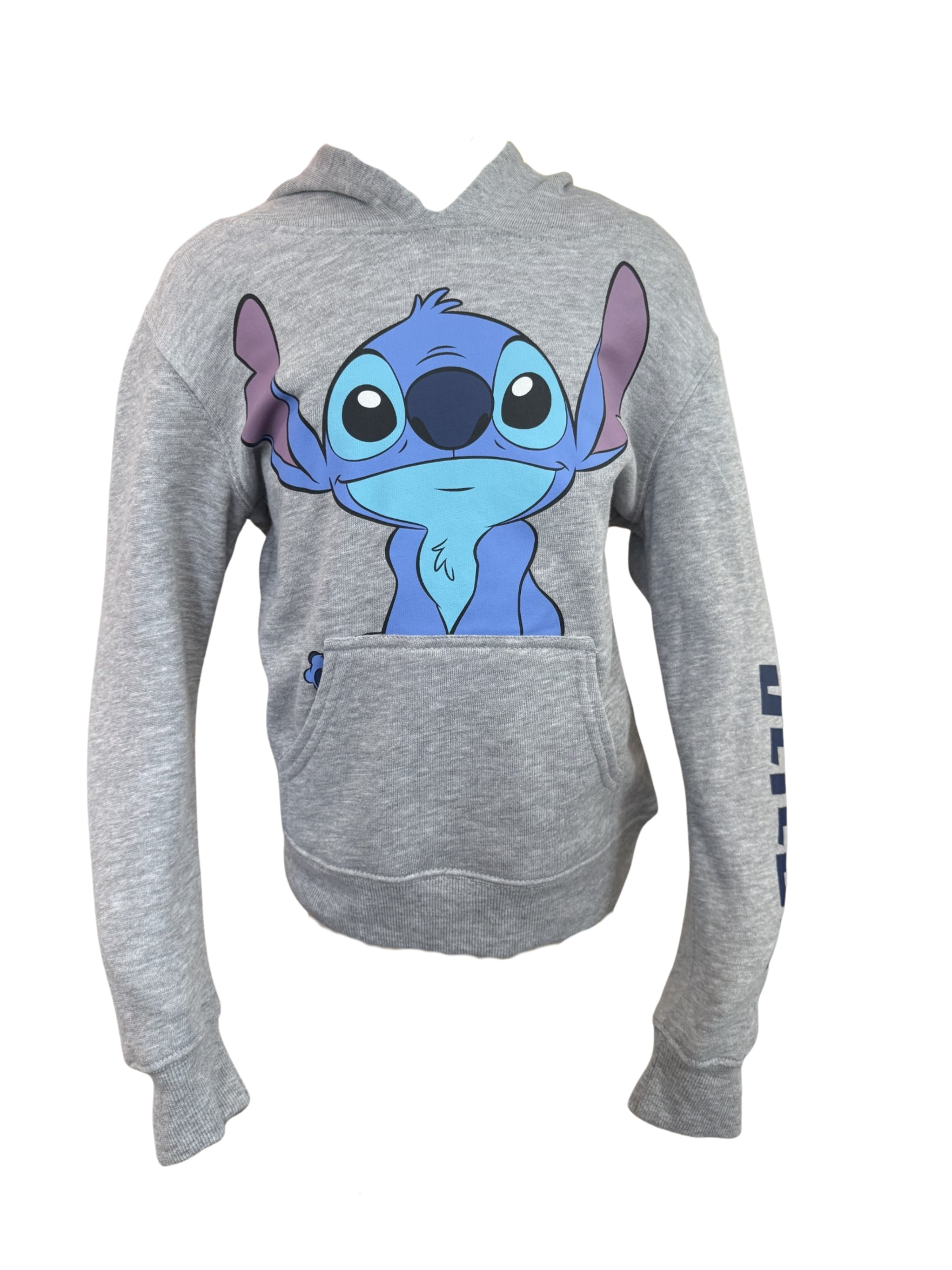 Disney Stitch Bench Warmer Youth Girls Pullover Hoodie