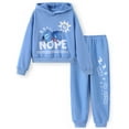 thumbnail image 1 of Disney Stitch Boys Girls Sweatshirts Graphic Hoodies and Joggers Sweatpants 2 Pieces Outfits Sets 6-7Y, 1 of 9