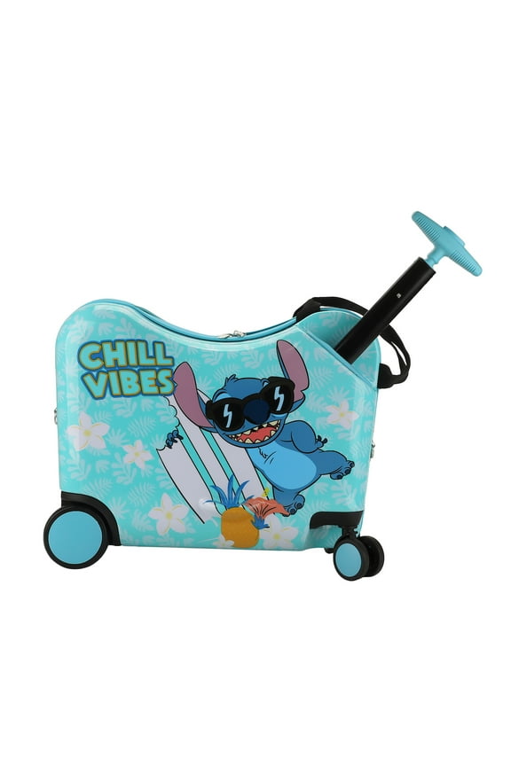 Disney Stitch Chill Vibes Children's Ride-On Luggage