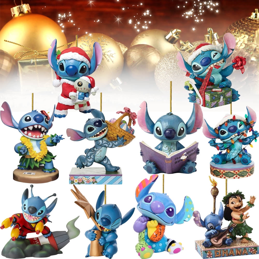 Disney Stitch Christmas Tree Ornament Cute Cartoon Christmas Hanging