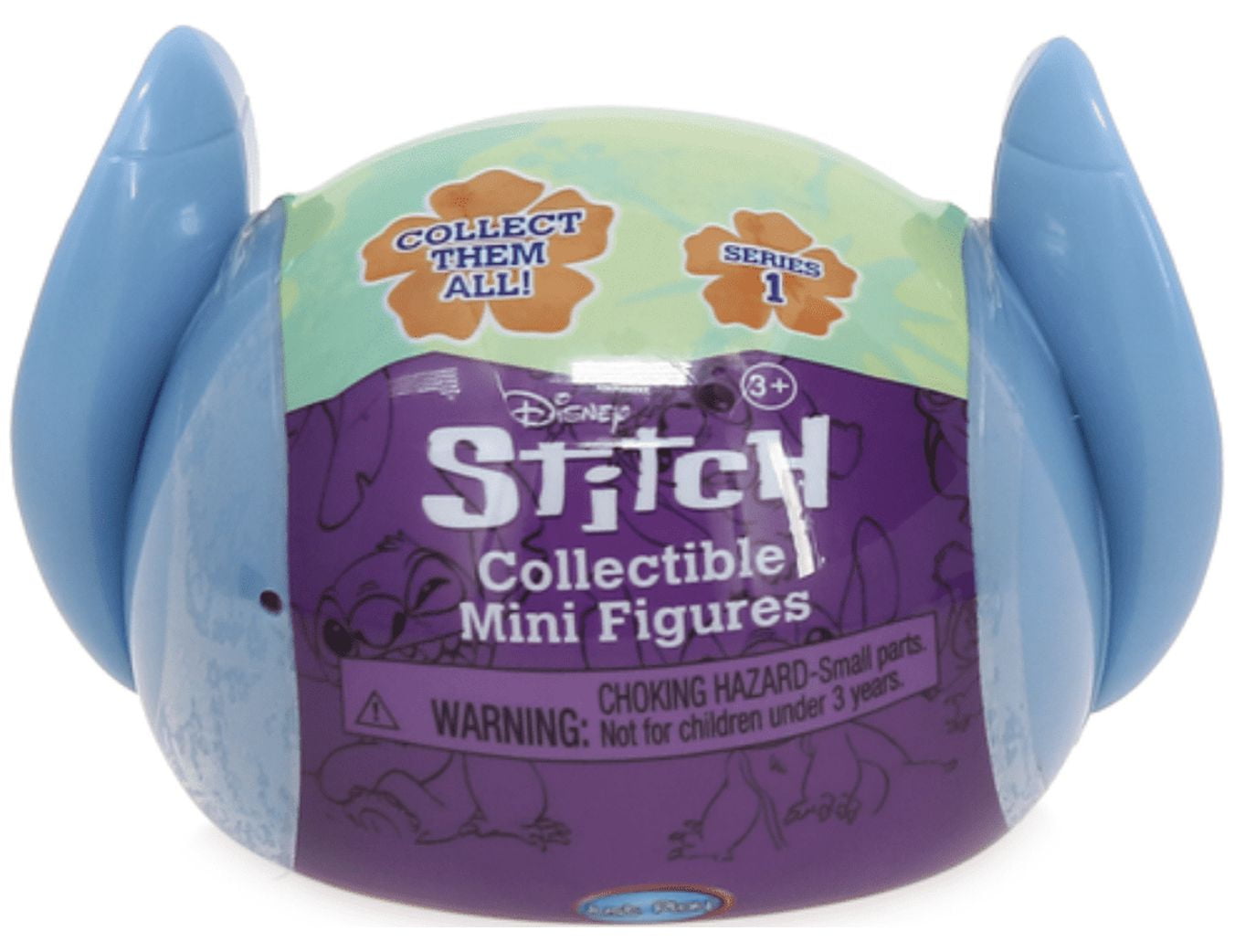 Stitch, Disney, Series 1 (Minifigure Only without Stand and Accessories) :  Minifigure dis001