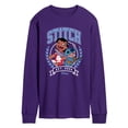 thumbnail image 1 of Disney - Stitch Collegiate Group Men's Long Sleeve Graphic T-Shirt, 1 of 3