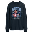 thumbnail image 1 of Disney - Stitch Collegiate Group Men's Long Sleeve Graphic T-Shirt, 1 of 4
