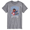 thumbnail image 1 of Disney - Stitch Collegiate Group - Men's Short Sleeve Graphic T-Shirt, 1 of 4