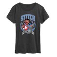 thumbnail image 1 of Disney - Stitch Collegiate Group - Women's Short Sleeve Graphic T-Shirt, 1 of 4