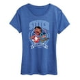 thumbnail image 1 of Disney - Stitch Collegiate Group - Women's Short Sleeve Graphic T-Shirt, 1 of 4