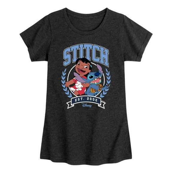 Disney - Stitch Collegiate Group - Youth Girls Short Sleeve T-Shirt