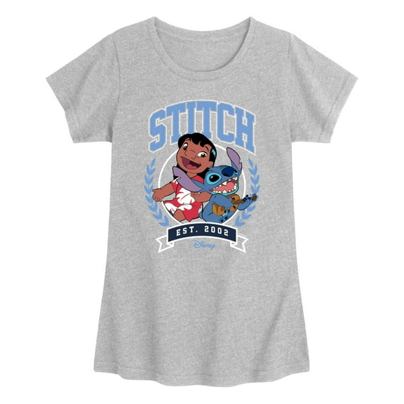 Disney - Stitch Collegiate Group - Youth Girls Short Sleeve T-Shirt