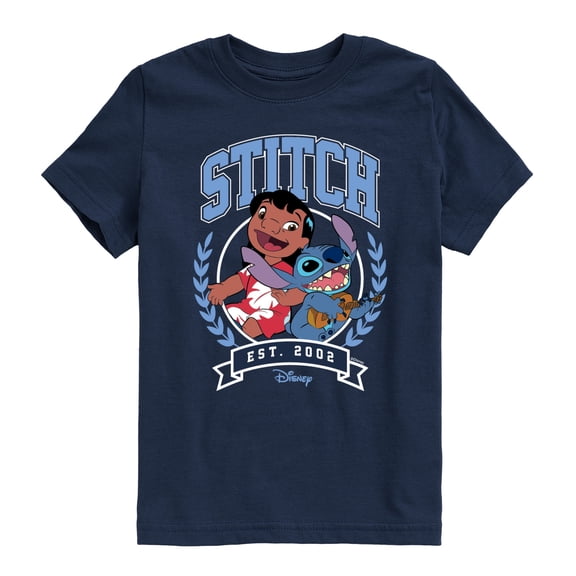 Disney - Stitch Collegiate Group Short Sleeve Graphic T-Shirt