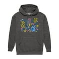 thumbnail image 1 of Disney - Stitch Coloring -Mens Long Sleeve Fleece Pullover Hoodie, 1 of 4