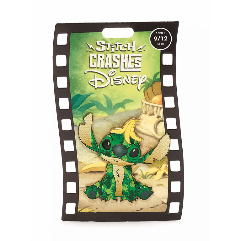 【レア】ディズニーモール限定　ジャングルブック&スティッチ　ピン Disney Stitch Crashes The Jungle Book Pin Limited New with Card