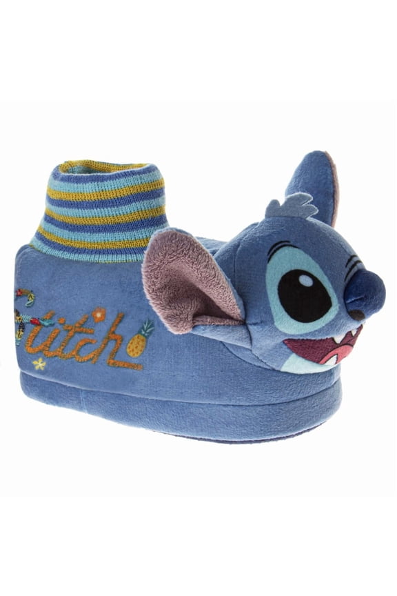 Stitch Dual Sizes Slippers. (Toddler Little Kids), Purple, Size: 1112