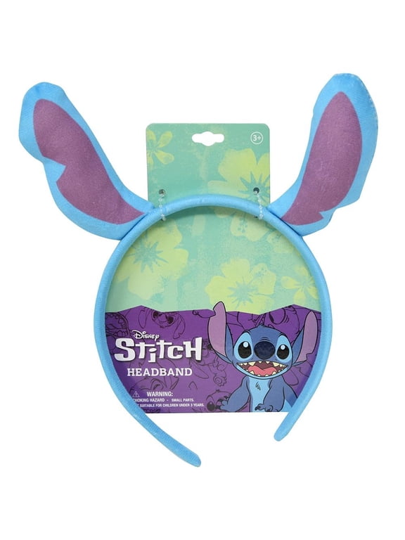 Disney Stitch Ears Headband on Card