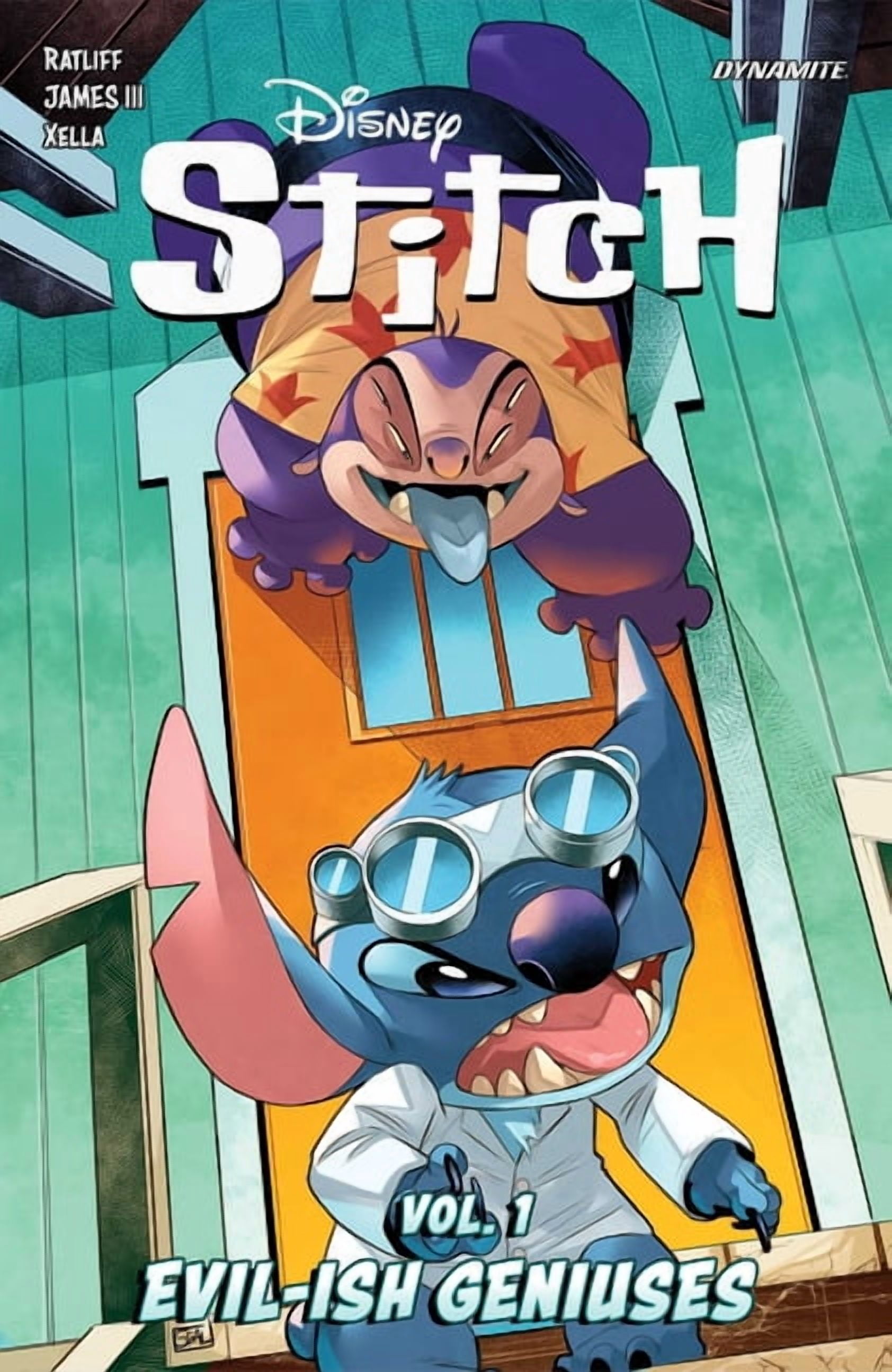 Disney Stitch: Evil-Ish Geniuses, (Paperback)