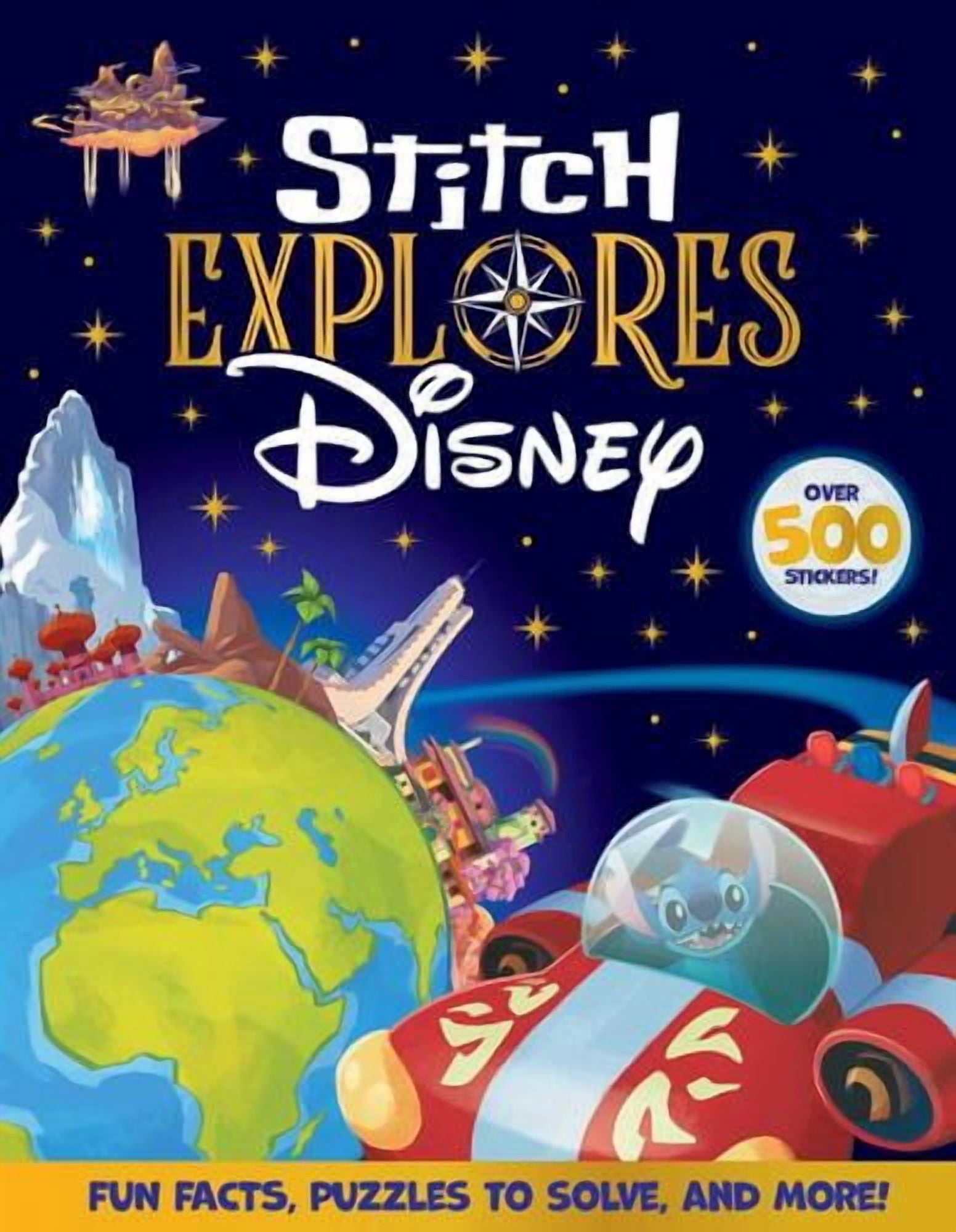 Disney: Stitch Explores: Over 500 Stickers, Fun Facts, Puzzles to Solve, and More!