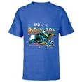thumbnail image 1 of Disney Stitch Family Shine Bro of the B-Day Boy Birthday - Short Sleeve T-Shirt for Kids - Customized-Royal, 1 of 5