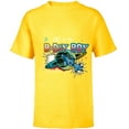 thumbnail image 1 of Disney Stitch Family Shine Sis of the B-Day Boy Birthday - Short Sleeve T-Shirt for Kids - Customized-Yellow, 1 of 5