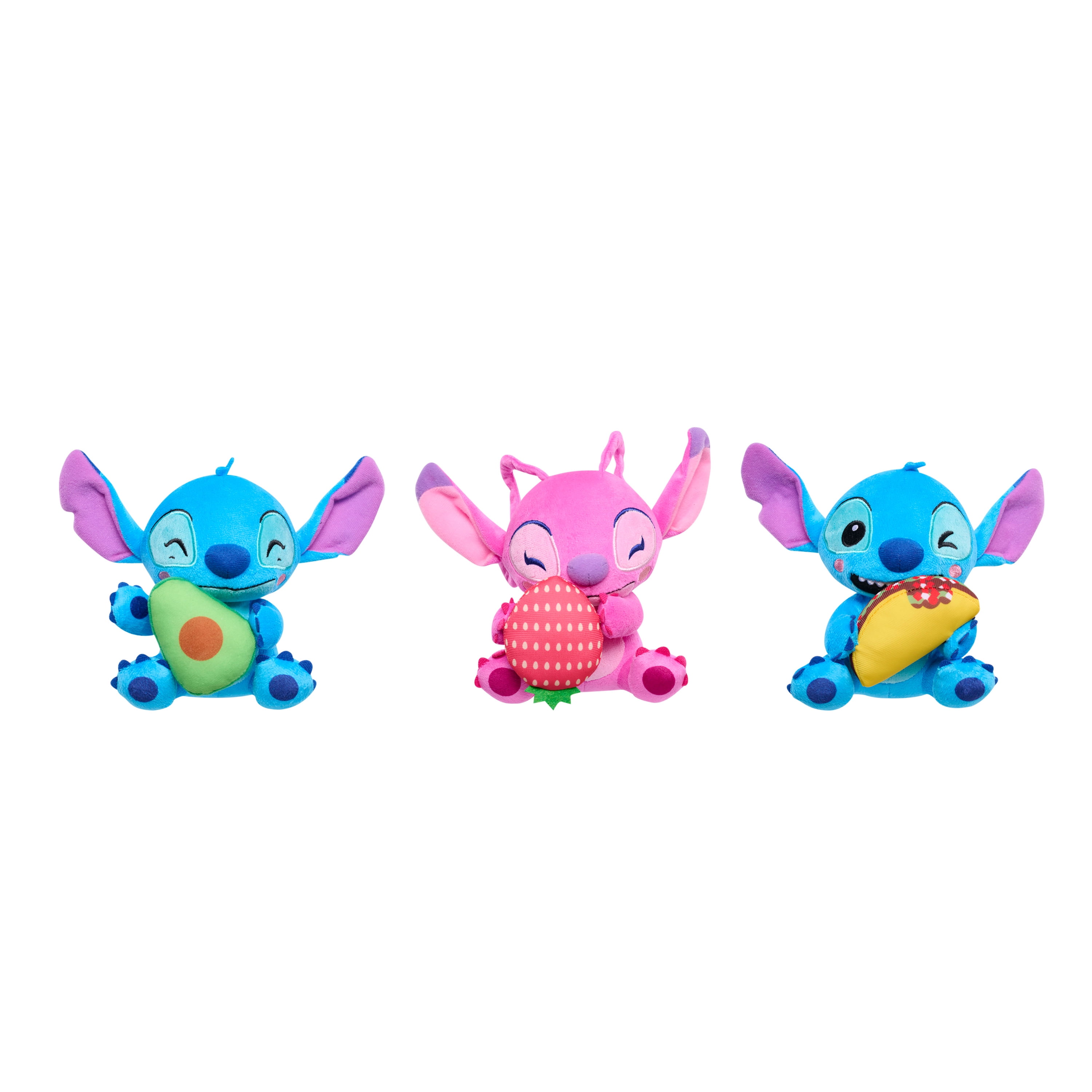 Disney Stitch Feed Me Series Small Plushie Stuffed Animals, Alien