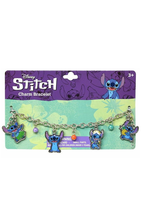 Stitch Girls Charm Bracelet Experiment 626 Pineapple