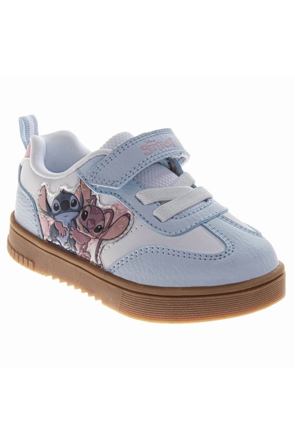 Stitch Girls Sneakers (Toddler Little Kids), Blue White, Size: 12