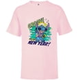 thumbnail image 1 of Disney Stitch Groove into the New Year ‘80s Retro Style - Short Sleeve T-Shirt for Kids - Customized-Soft Pink, 1 of 5