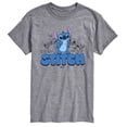 thumbnail image 1 of Disney - Stitch Group - Men's Short Sleeve Graphic T-Shirt, 1 of 4
