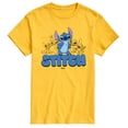 thumbnail image 1 of Disney - Stitch Group - Men's Short Sleeve Graphic T-Shirt, 1 of 4