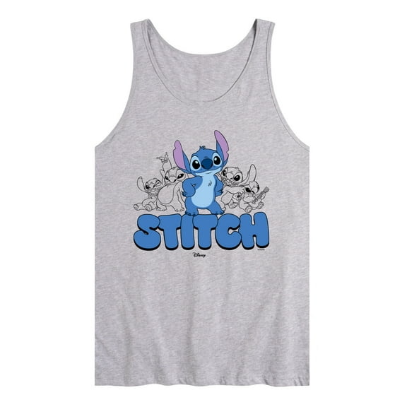 Disney - Stitch Group - Men's Sleeveless Graphic Tank