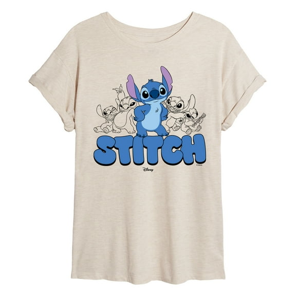 Disney - Stitch Group - Womens  Graphic T-Shirt